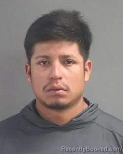 Mugshot of Luis Gustavo Garcia Hernandez booked in Volusia County, Florida on September 20, 2026
