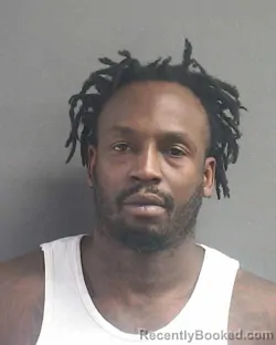 Mugshot of Demetris Rashad Hagins booked in Volusia County, Florida on September 20, 2026