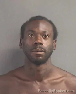Mugshot of Travaunte Leroy Gaines booked in Volusia County, Florida on September 20, 2026