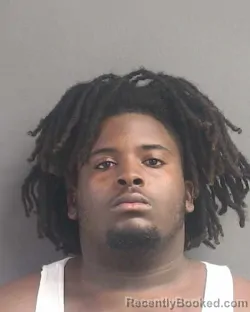 Mugshot of Za'Torien Marshawn Vilsaint booked in Volusia County, Florida on September 20, 2026