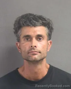 Mugshot of James John Bray booked in Volusia County, Florida on September 21, 2026