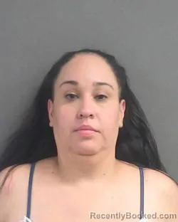 Mugshot of Edina Medina booked in Volusia County, Florida on September 21, 2026