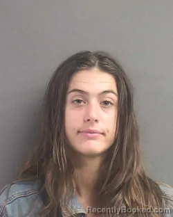 Mugshot of Makenzie Shaye Rhoden booked in Volusia County, Florida on September 21, 2026