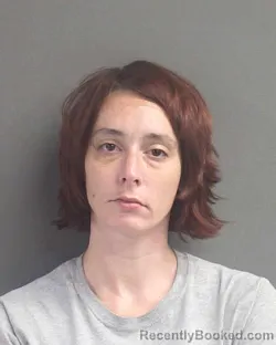 Mugshot of Sarah L Sherrill booked in Volusia County, Florida on September 21, 2026