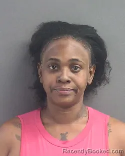 Mugshot of Tyanna Shenea Hills booked in Volusia County, Florida on September 21, 2026