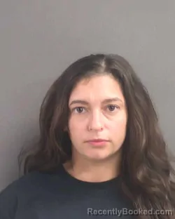 Mugshot of Kristina V Vitucci booked in Volusia County, Florida on September 22, 2026