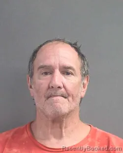 Mugshot of Ronald Anthony Cameron booked in Volusia County, Florida on September 22, 2026