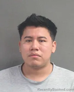 Mugshot of Francisco Alexander Guzman Rivera booked in Volusia County, Florida on September 24, 2026