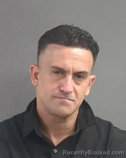 Mugshot of Jose Rafael Osorio Benitez booked in Volusia County, Florida on September 24, 2026