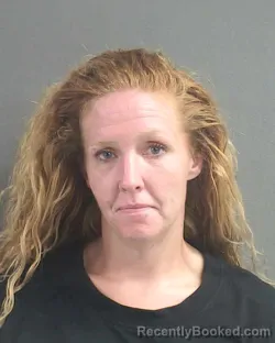 Mugshot of April Lee Zimmerman booked in Volusia County, Florida on September 24, 2026