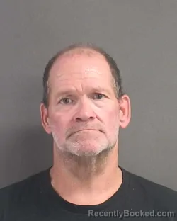 Mugshot of James Whitman Roberts booked in Volusia County, Florida on September 25, 2026