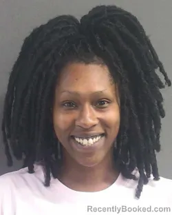 Mugshot of Kiana Latrece Brown booked in Volusia County, Florida on September 26, 2026
