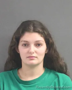 Mugshot of Shianne Grace Jester booked in Volusia County, Florida on September 26, 2026