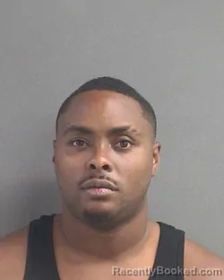 Mugshot of Deontae M Brown booked in Volusia County, Florida on September 26, 2026