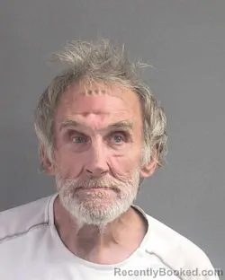 Mugshot of Charles Albert Blum booked in Volusia County, Florida on September 26, 2026