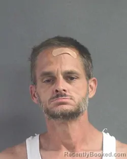 Mugshot of Bradley Alan Hardy booked in Volusia County, Florida on September 27, 2026