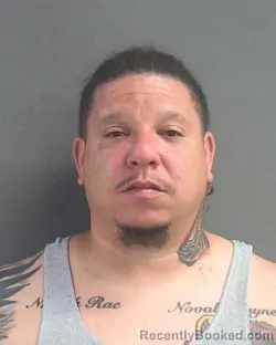 Mugshot of Raymond Mercado booked in Volusia County, Florida on September 27, 2026