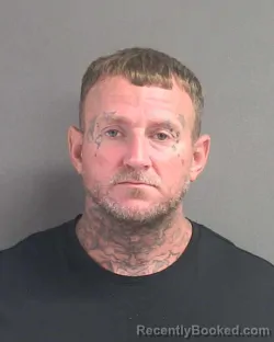 Mugshot of Travis Edward Cottrell booked in Volusia County, Florida on September 28, 2026