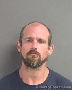 Mugshot of Gregory Tyler Parrott booked in Volusia County, Florida on September 28, 2026