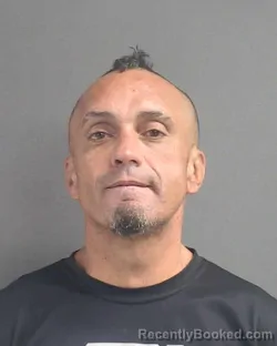 Mugshot of Richard Warren Erwin booked in Volusia County, Florida on September 28, 2026