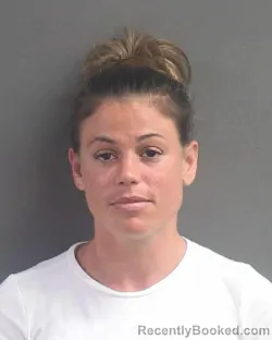 Mugshot of Ashley M Evans booked in Volusia County, Florida on September 28, 2026