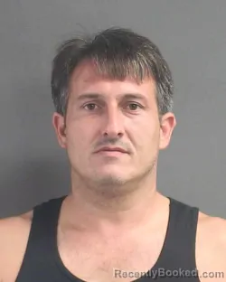 Mugshot of Matias Damien Costanzo booked in Volusia County, Florida on September 29, 2026