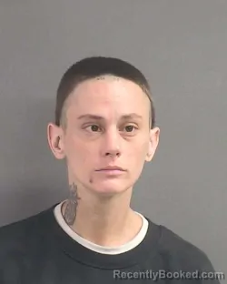 Mugshot of Katie Scarlett Chandler booked in Volusia County, Florida on September 29, 2026