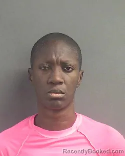 Mugshot of Kyladenee Shavonne Brown booked in Volusia County, Florida on September 29, 2026