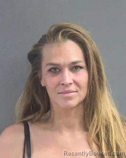 Mugshot of Amber M Collette booked in Volusia County, Florida on September 29, 2026