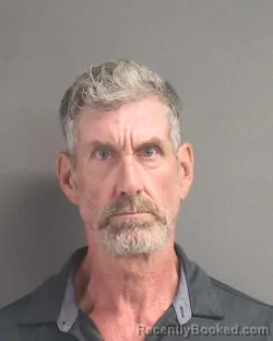 Mugshot of Arne James Sutton booked in Volusia County, Florida on September 29, 2026