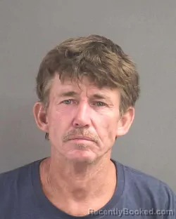 Mugshot of John Shannon Driggers booked in Volusia County, Florida on September 29, 2026