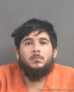 Mugshot of Marvin Omar Arambu Cruz booked in Volusia County, Florida on September 30, 2026