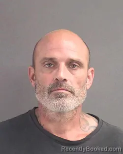 Mugshot of Matthew J Farthing booked in Volusia County, Florida on October 1, 2026