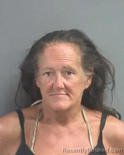 Mugshot of Christine Kay Richman booked in Volusia County, Florida on October 1, 2026