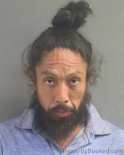Mugshot of Pedro L Regalado booked in Volusia County, Florida on October 1, 2026