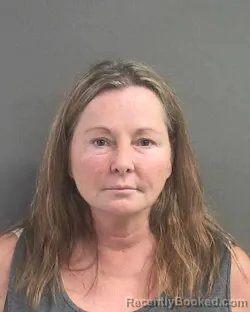 Mugshot of Teri Jean Davis booked in Volusia County, Florida on October 1, 2026