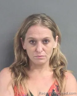 Mugshot of Kristy Ann Monahan booked in Volusia County, Florida on October 1, 2026