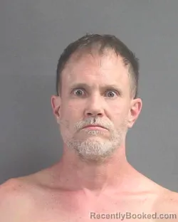 Mugshot of James Allan Sheran booked in Volusia County, Florida on October 1, 2026