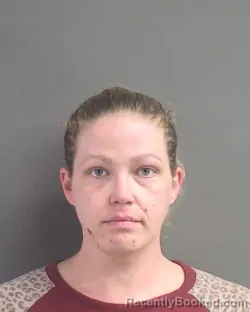 Mugshot of Desiree Danielle Ferris Francis booked in Volusia County, Florida on October 2, 2026