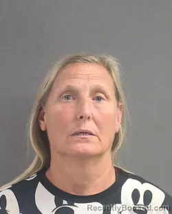Mugshot of Kelley Mott Wright booked in Volusia County, Florida on October 2, 2026