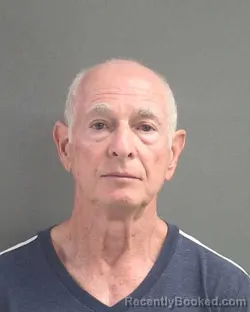 Mugshot of Bruce David Manne booked in Volusia County, Florida on October 2, 2026