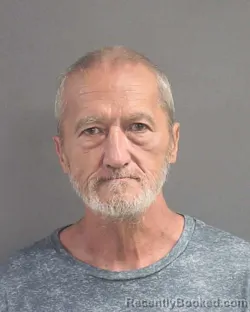 Mugshot of William Raymond Christy booked in Volusia County, Florida on October 2, 2026