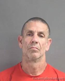 Mugshot of Anthony Phillip Svoboda booked in Volusia County, Florida on October 2, 2026