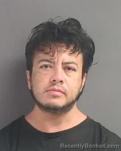 Mugshot of Edgar Alexander Barrera Mansilla booked in Volusia County, Florida on October 3, 2026