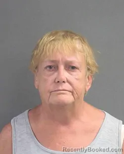 Mugshot of Sheila Lorraine Fredenburg booked in Volusia County, Florida on October 3, 2026