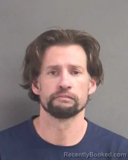 Mugshot of Bryan Andrew Casanova booked in Volusia County, Florida on October 3, 2026