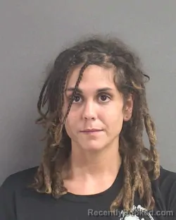 Mugshot of Julia Catherine Cunningham booked in Volusia County, Florida on October 4, 2026