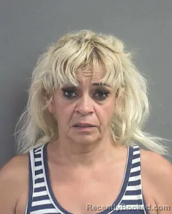 Mugshot of Carmen Maria Cruz booked in Volusia County, Florida on October 4, 2026