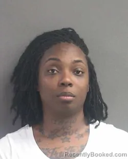 Mugshot of Arkia L Harris booked in Volusia County, Florida on October 4, 2026