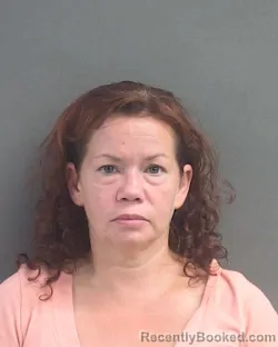Mugshot of Andrea Leigh Hare booked in Volusia County, Florida on October 12, 2026